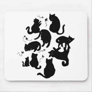 Die Cat Gang. Mousepad