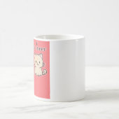 Die Cat Lover-Tasse Kaffeetasse (Mittel)