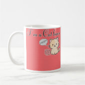 Die Cat Lover-Tasse Kaffeetasse (Links)