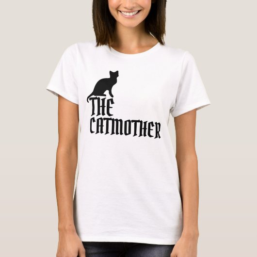 Die CAT-MUTTER-CAT-MAMA-T - SHIRT (Vorderseite)
