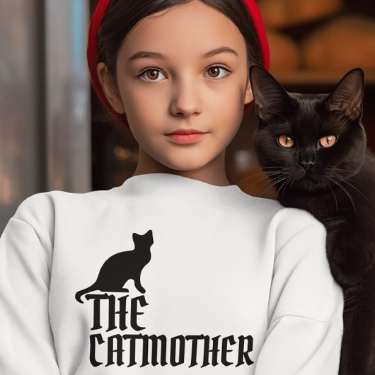 Die CAT MUTTER-Mädchen niedliche T - SHIRT