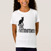 Die CAT MUTTER-Mädchen niedliche T - SHIRT (Vorderseite)