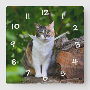 Die CAT Quadratische Wanduhr