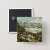 Die Catskill Berge Button (Vorne & Hinten)