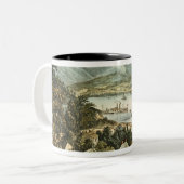 Die Catskill Berge Zweifarbige Tasse (Vorderseite Links)