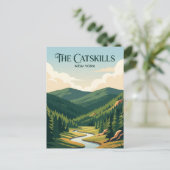 Die Catskills New York Postkarte (Stehend Vorderseite)