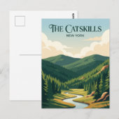 Die Catskills New York Postkarte (Vorne/Hinten)