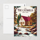 Die Catskills USA Postkarte (Vorne/Hinten)