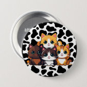 Die "CATtle" Button (Vorne & Hinten)