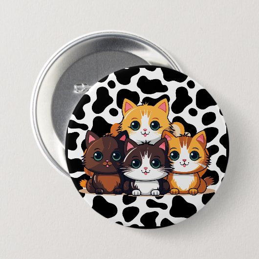 Die "CATtle" Button (Vorne & Hinten)