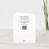 Die Catwalk House Card Karte (Rückseite)