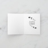 Die Catwalk House Card Karte (Innenseite)