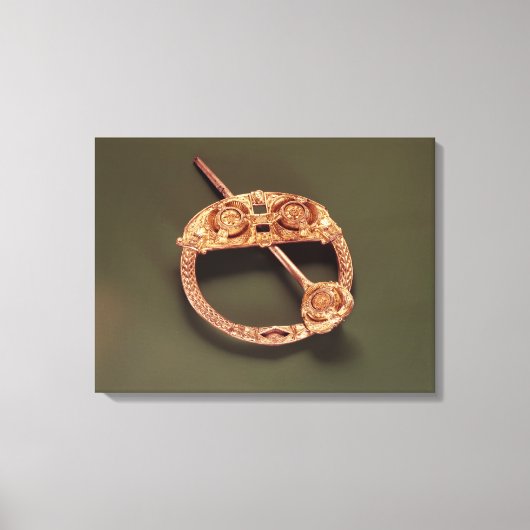 Die Cavan oder 'Queen's' Brooch, aus Cavan Leinwanddruck (Vorderseite)
