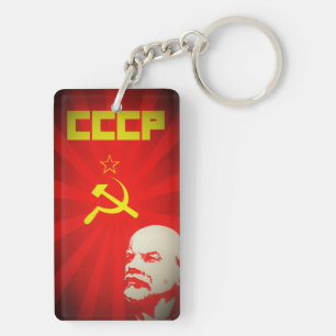 die cccp Sowjetunion kommunistisches rotes Lenin Schlüsselanhänger