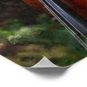 "Die Cellist" Poster (Ecke)