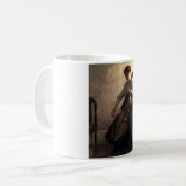 Die Cellist (von Joseph DeCamp) Kaffeetasse (Vorderseite Links)