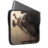 Die Cellist (von Joseph DeCamp) Laptopschutzhülle (Vorne Rechts)