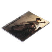 Die Cellist (von Joseph DeCamp) Notizblock (Linke Seite)