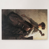 Die Cellist (von Joseph DeCamp) Puzzle (Horizontal)