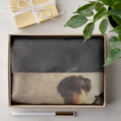 Die Cellist (von Joseph DeCamp) Seidenpapier (Geschenk)