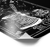 Die Cezve Türkische Kaffee-Tarot-Karte Fotodruck (Ecke)