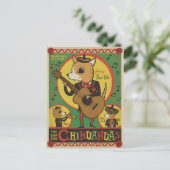 Die Cha Cha Chihuahuas Postkarte (Stehend Vorderseite)