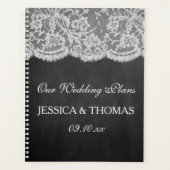 Die Chalkboard & Lace Wedding Collection Planer (Vorderseite)