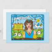 Die Challenge_Flat-Karte 7"x5" (Vorne/Hinten)