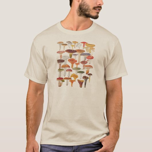 Die Champignons Pilze T-Shirt (Vorderseite)