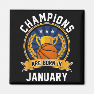 Die Champions sind im Januar Basketball zum Geburt Magnet