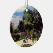 Die Champs-Elysees auf der Pariser Messe von 1867, Keramik Ornament (Rechts)