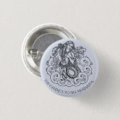 Die Chance Mermaids-Button zu sehen Button (Vorne & Hinten)