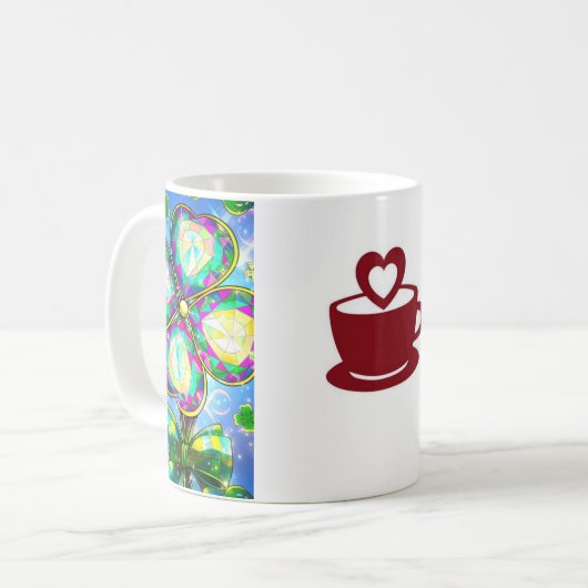 Die Chancen des Lebens nutzen Kaffeetasse (Vorderseite Links)