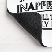 Die Chancen sind, wenn es geschmacklos und unangem Mousepad (Ecke)