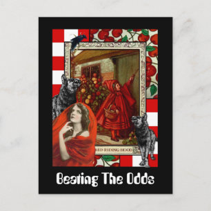 Die Chancen zu überwinden Postkarte