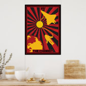 Die Chariot-Karte Poster (Küche)