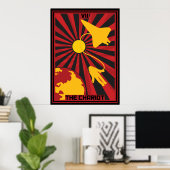 Die Chariot-Karte Poster (Heimbüro)