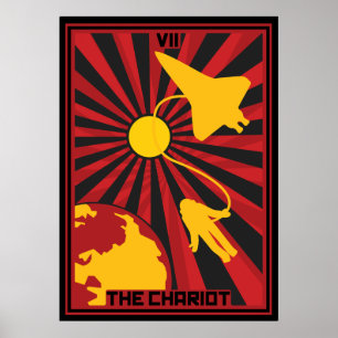 Die Chariot-Karte Poster
