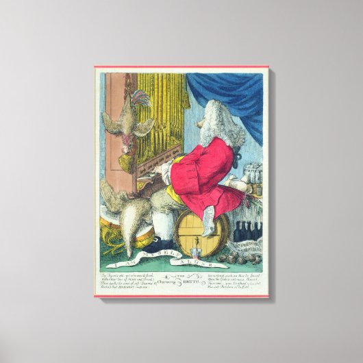 Die charmante Brute Leinwanddruck (Vorderseite)