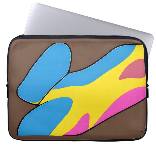 Die Charme-Offensive Laptopschutzhülle (Vorderseite)