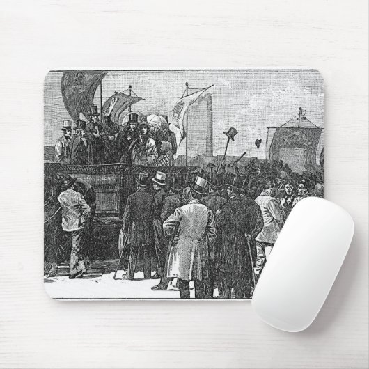 Die chartist-Demonstration auf Kennington Mousepad (Mit Mouse)