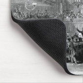 Die chartist-Versammlung an Fitzroy Quadrat Mousepad (Ecke)