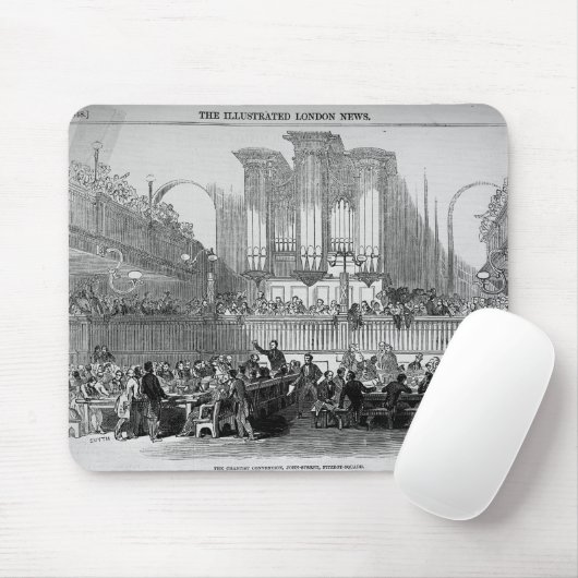 Die chartist-Versammlung an Fitzroy Quadrat Mousepad (Mit Mouse)