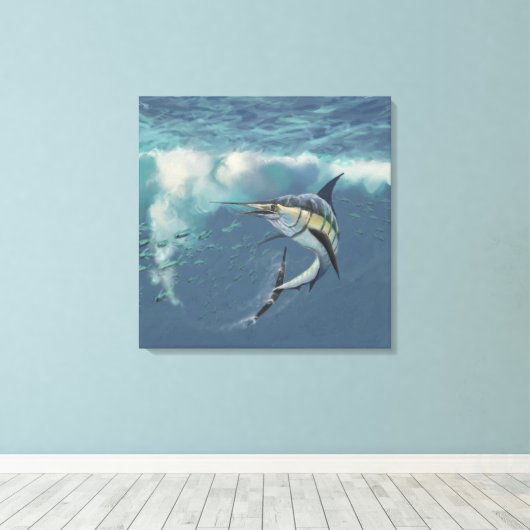 Die Chase Leinwanddruck (Insitu (Holzboden))