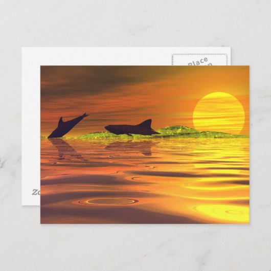 Die Chase Postkarte (Vorne/Hinten)