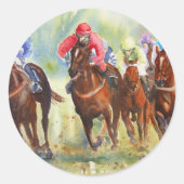 Die Chase Runder Aufkleber (Vorderseite)