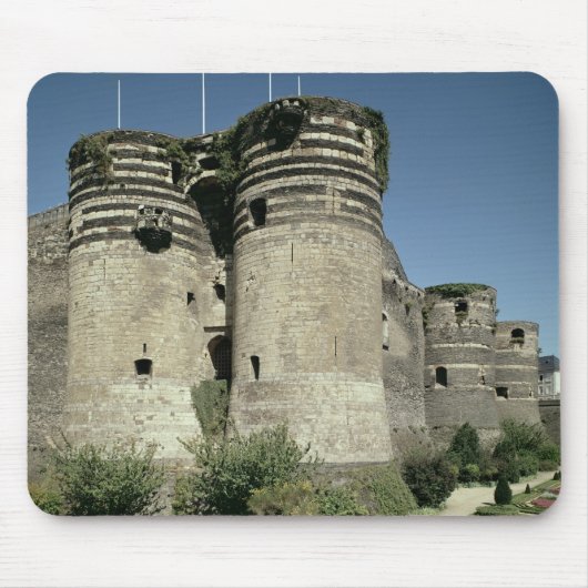 Die Chateau d'Angers, abgeschlossen 1238 Mousepad (Vorne)