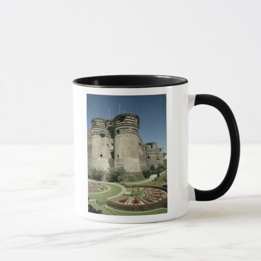 Die Chateau d'Angers, abgeschlossen 1238 Tasse (Rechts)