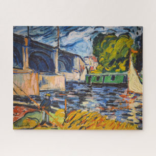 Die Chatou-Brücke Maurice de Vlaminck Puzzle