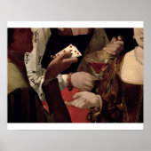 Die Cheat mit dem As der Diamanten, Details der Poster (Vorne)